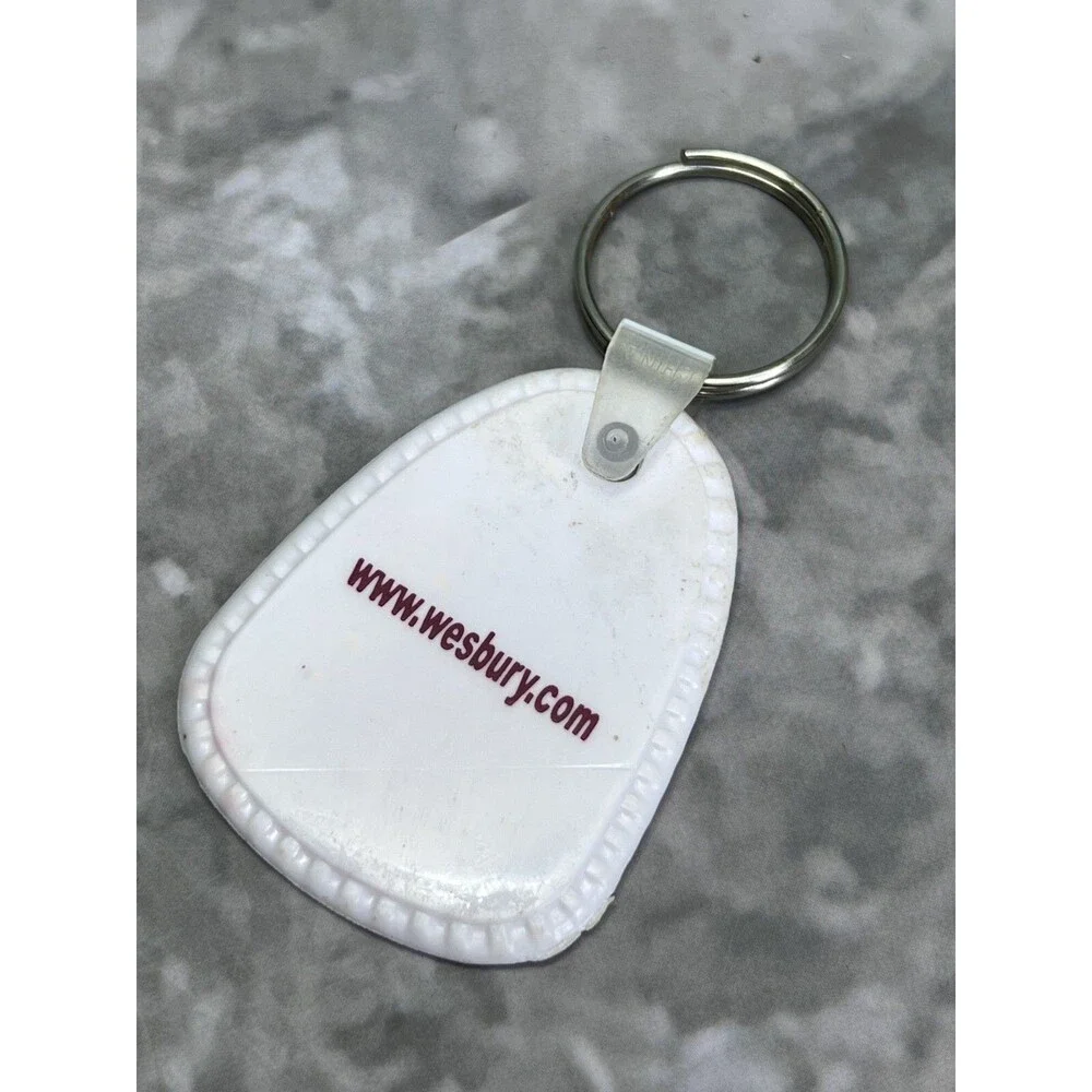 Wesbury Methodist Vintage Keychain Tag Keyring